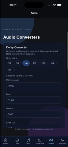 Side Stage Audio Tools Screenshot 5 of 5