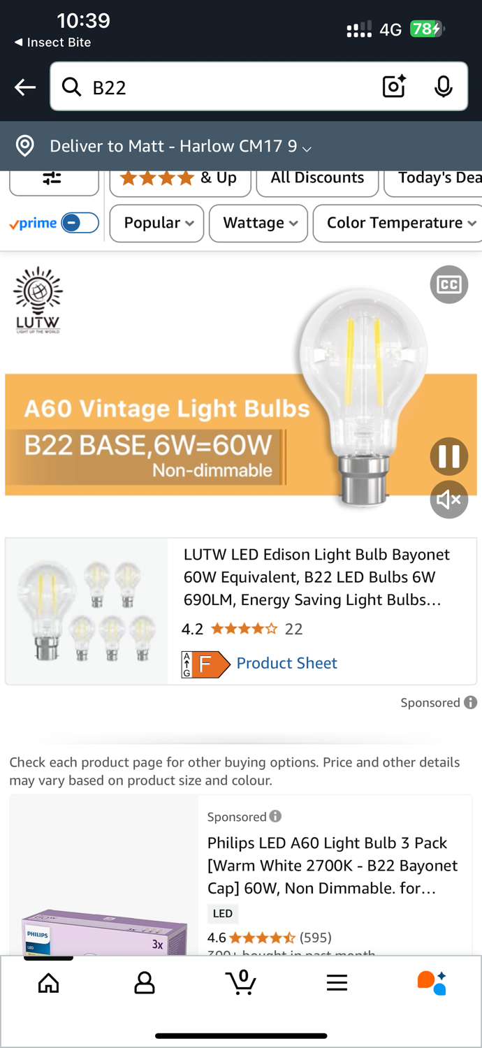 Light Bulb  Lamp Identifier