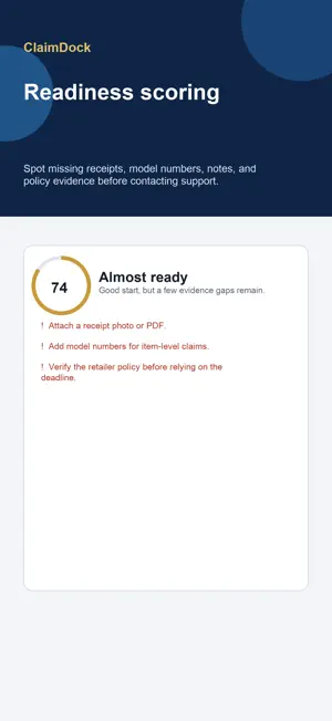 ClaimDock screenshot 3