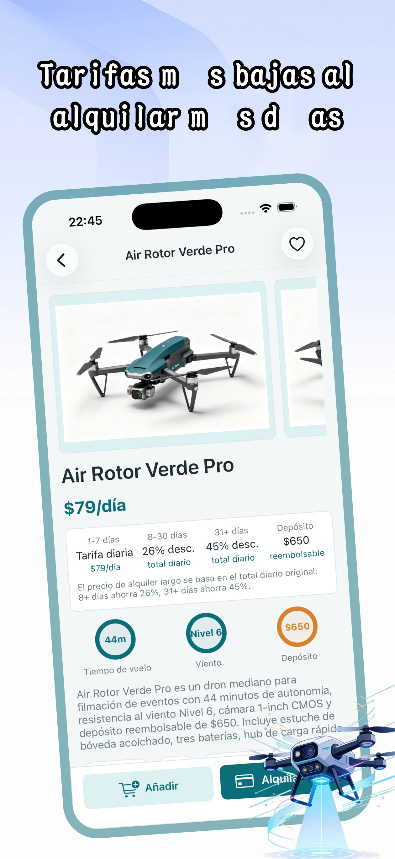 DronesEnAlquiler-AirCamKit screenshot 3