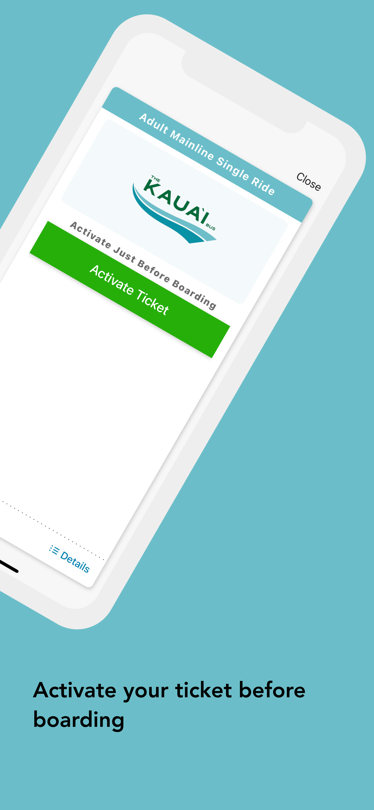 Kaua'i Bus eTickets
