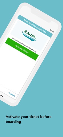 Kaua'i Bus eTickets screenshot