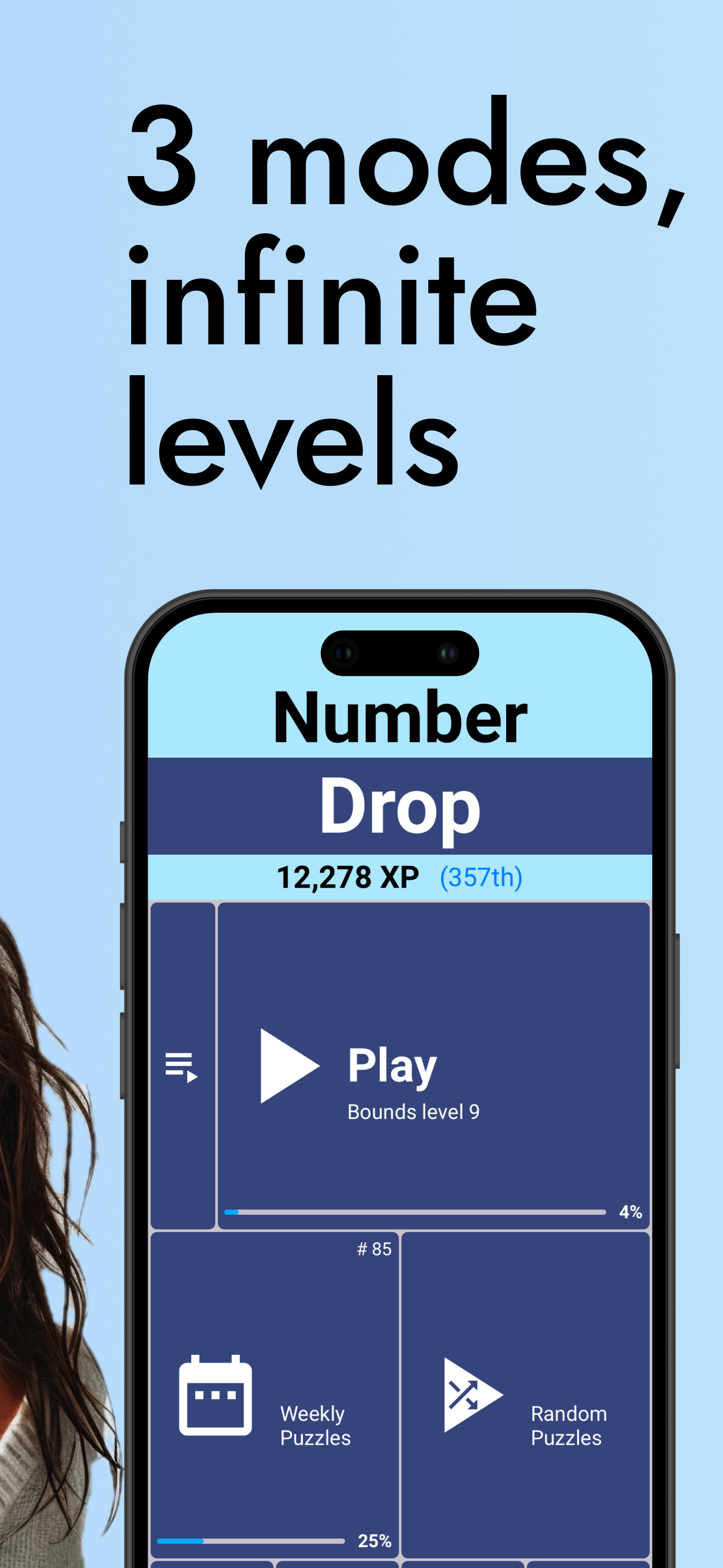 Math Solving Game NumberDrop