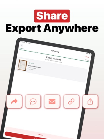 JPG to PDF Converter: Photos iPad screenshot