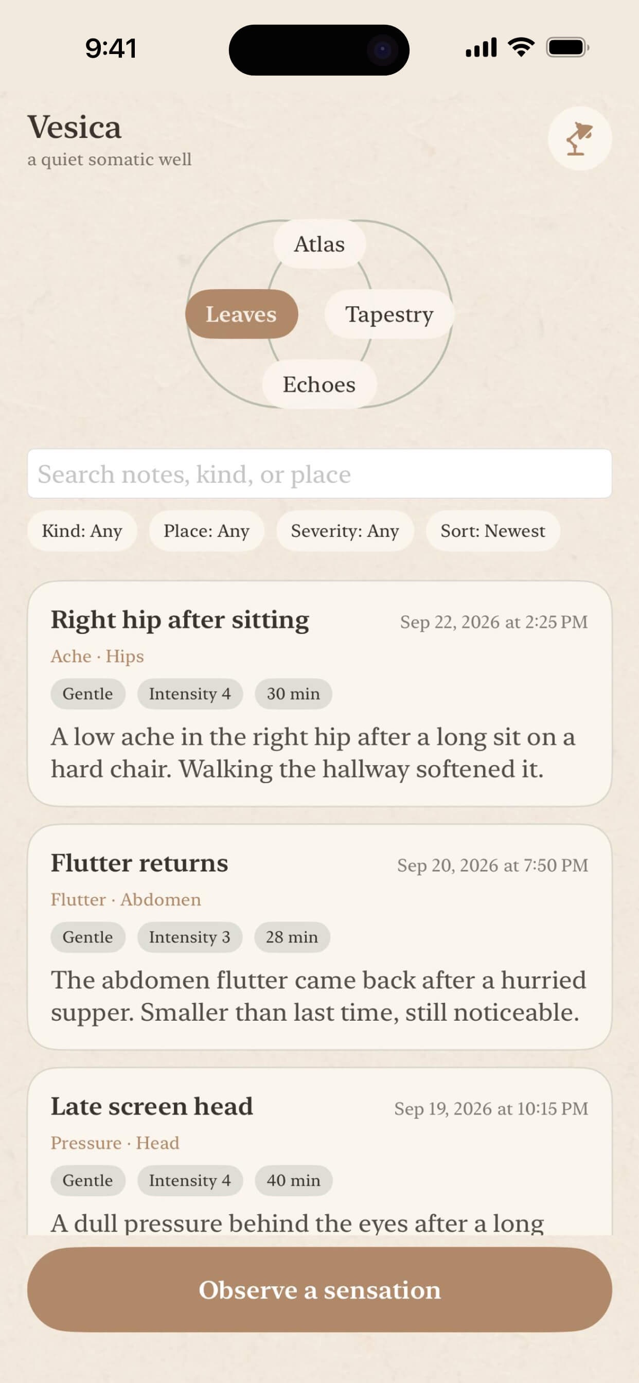 Screenshot 4 of VesicaHealth