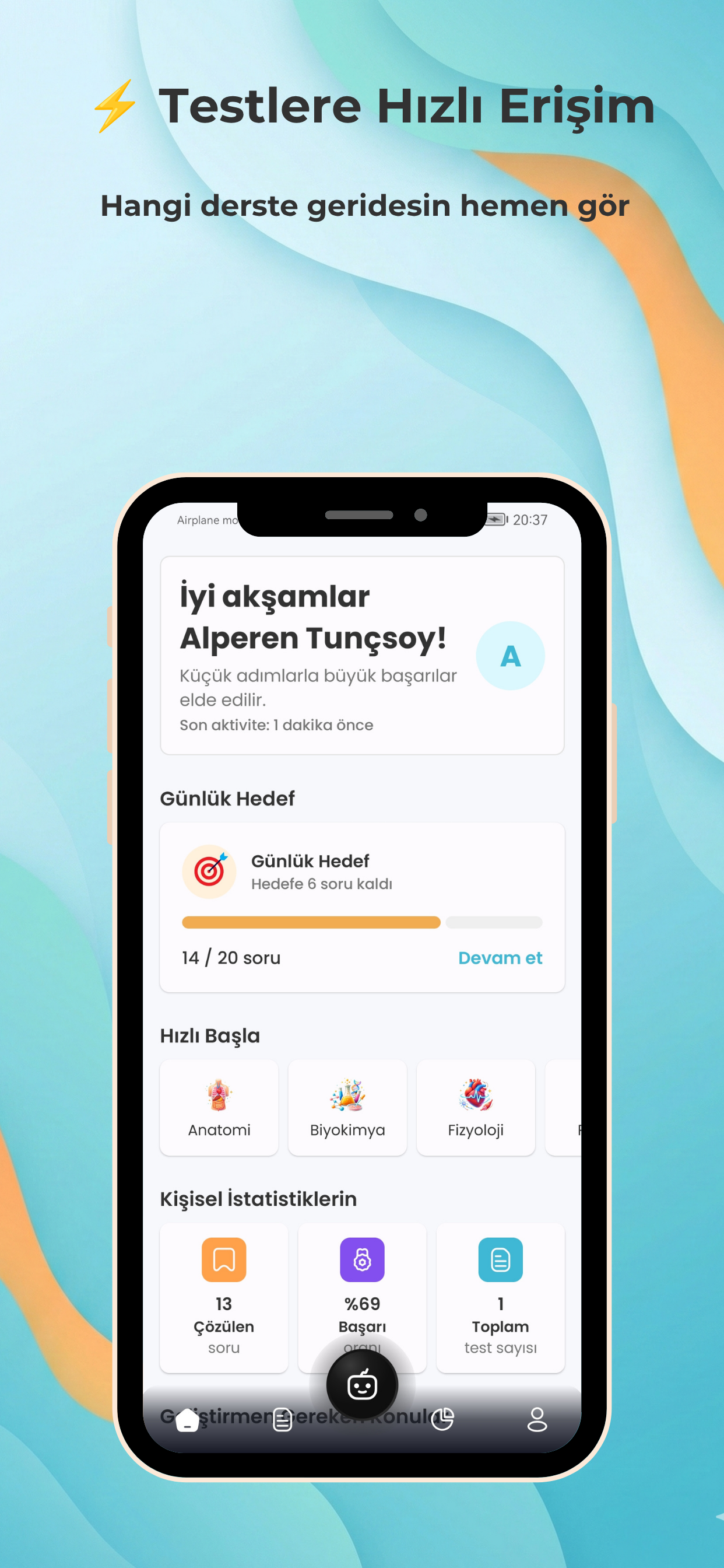 TUS Soru Çöz & Deneme screenshot 4