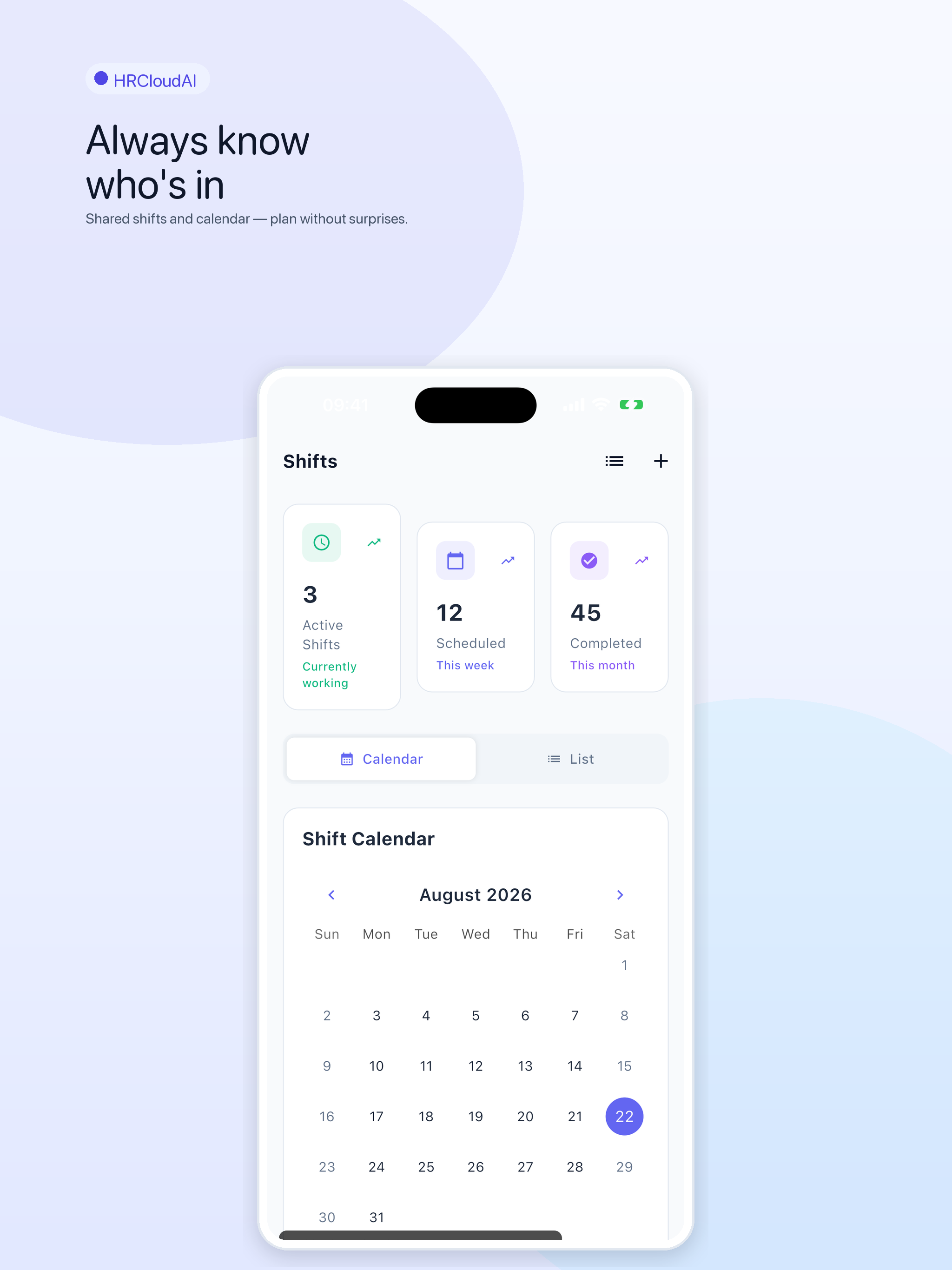 HrCloud AI Smart Shifts screenshot 13