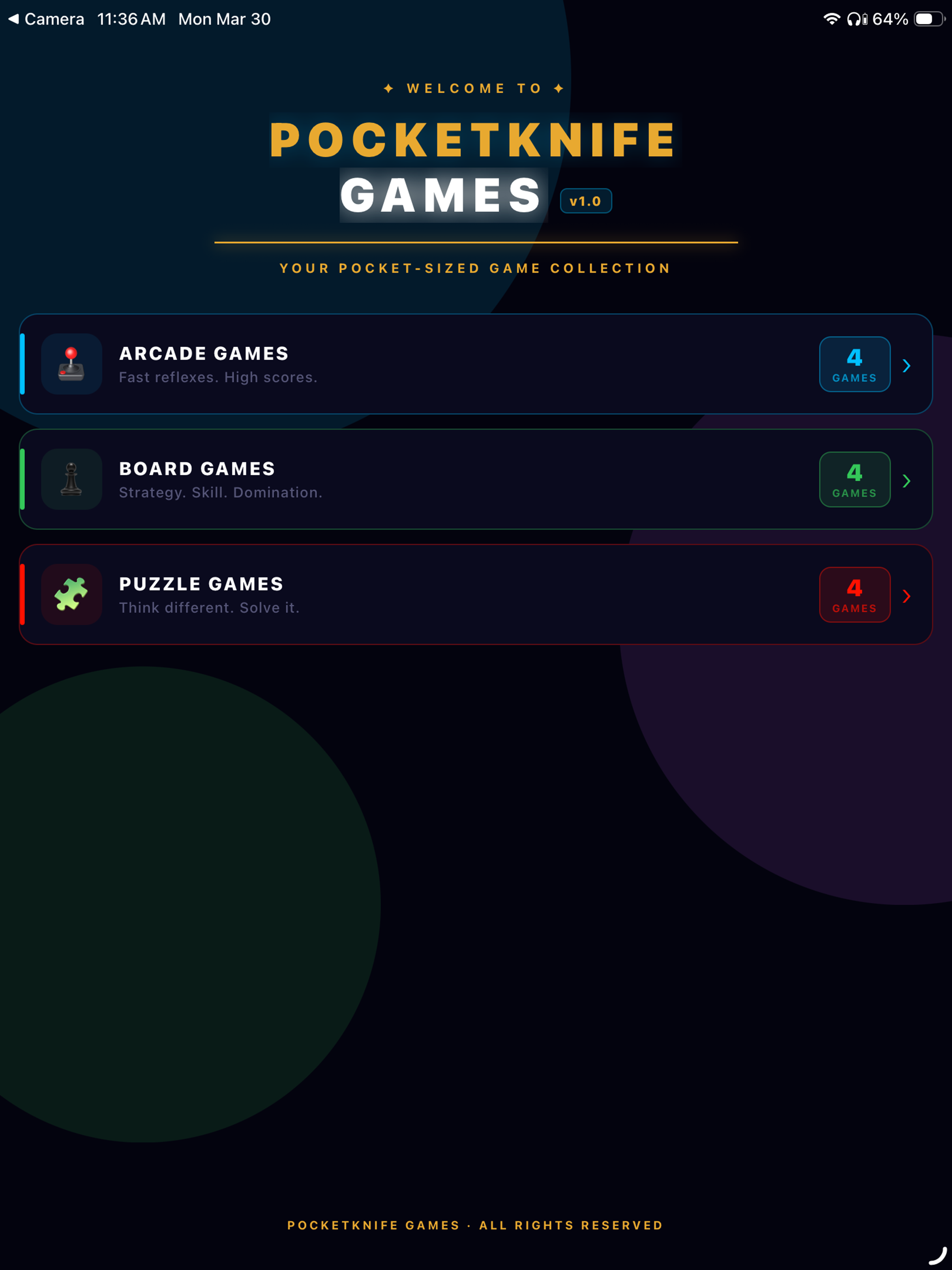 PocketKnife Games screenshot 11