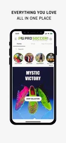 ProSoccer App screenshot