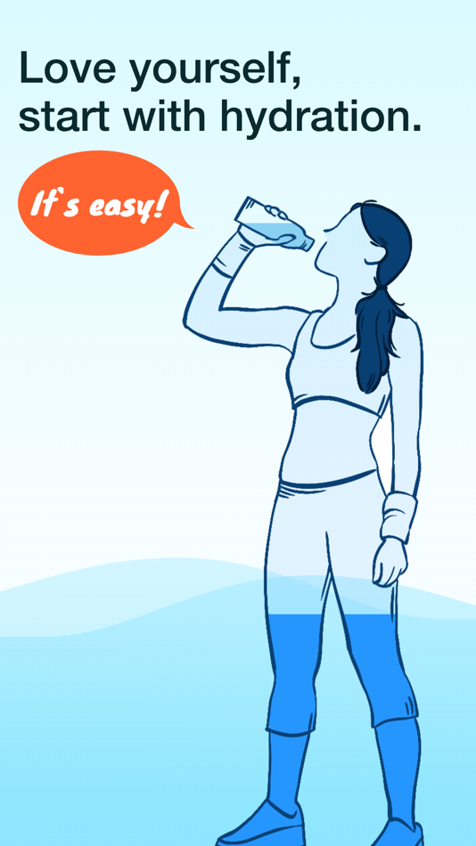#1. Let's Hydrate-Water Reminder (iOS) 由: Shanghai Fubian Technology Co., Ltd.