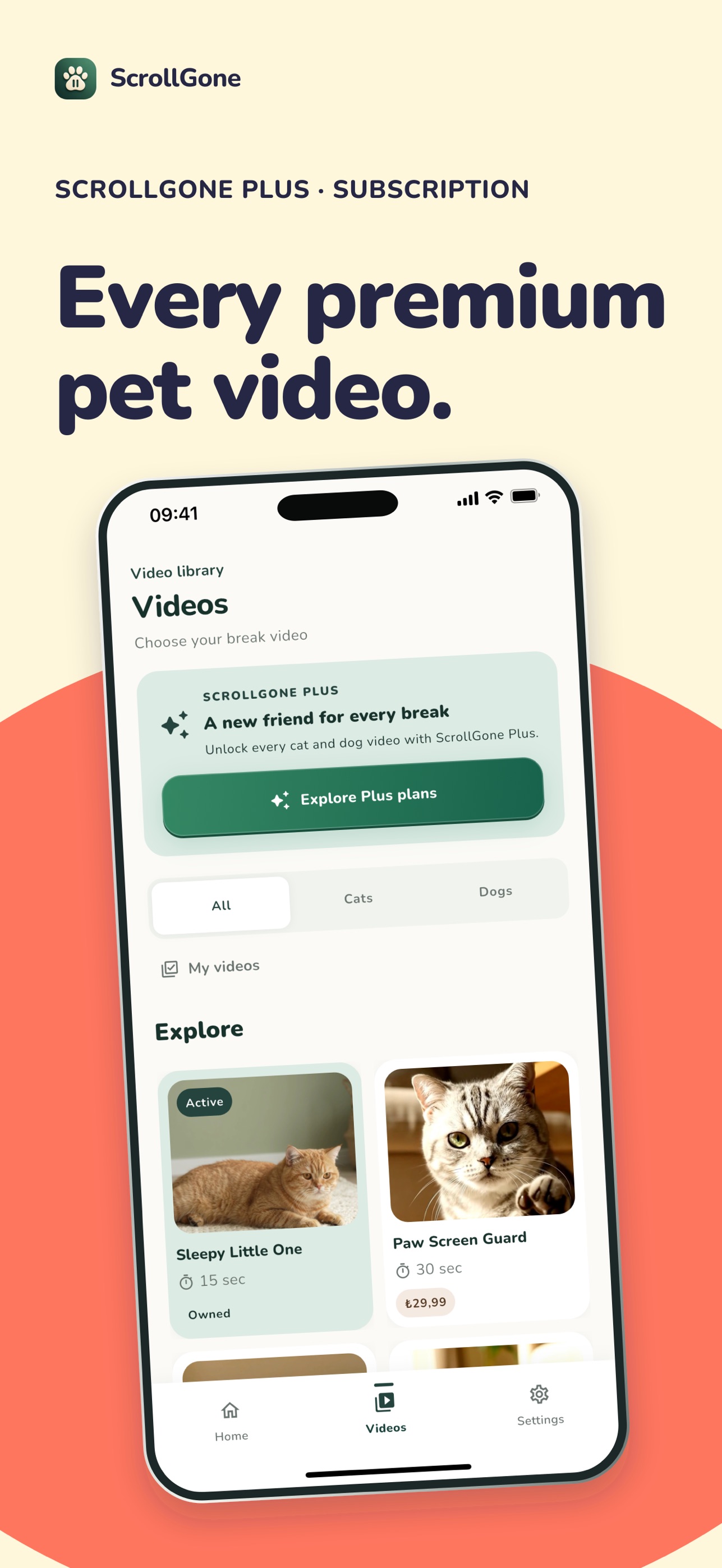 Screenshot 4 of ScrollGone: Stop Doomscrolling