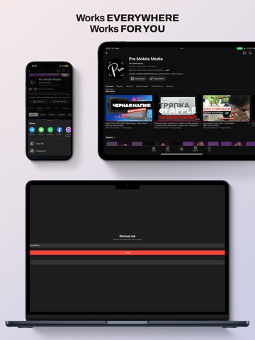 StoriesLink iPad screenshot