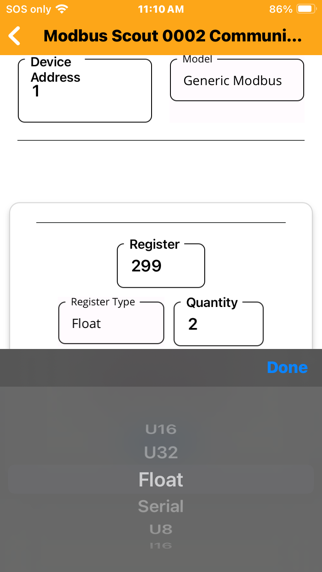 APG Scout Communicator Screenshot