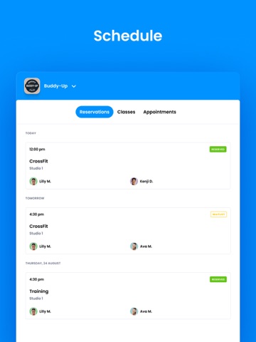 Buddy-Up iPad screenshot