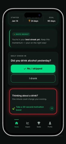 SKIPO | QuitAlcohol Screenshot 7 of 8