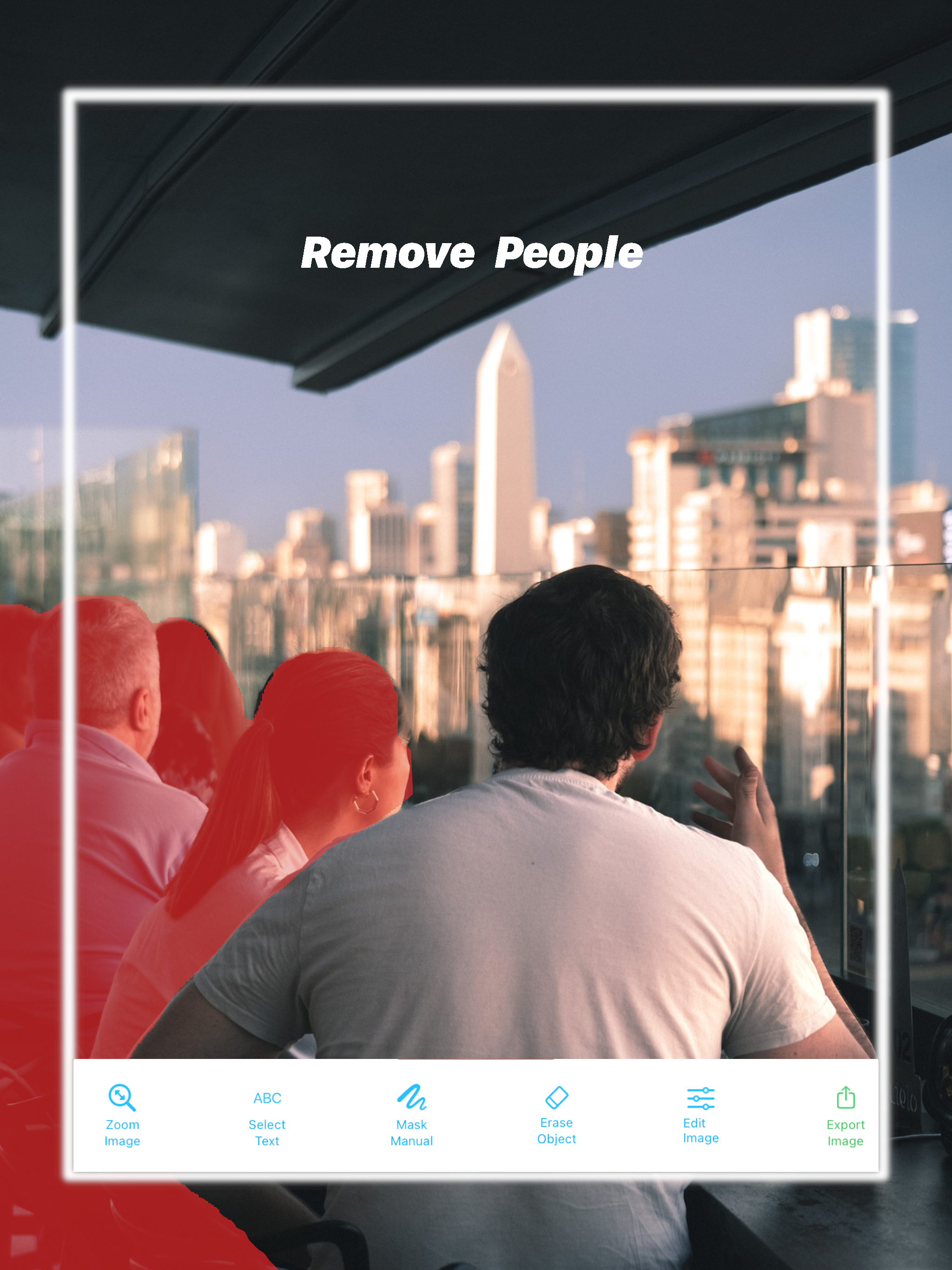 remove unwanted object Retouch