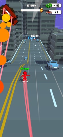 Hero vs Criminal: Flash Chase iPhone screenshot
