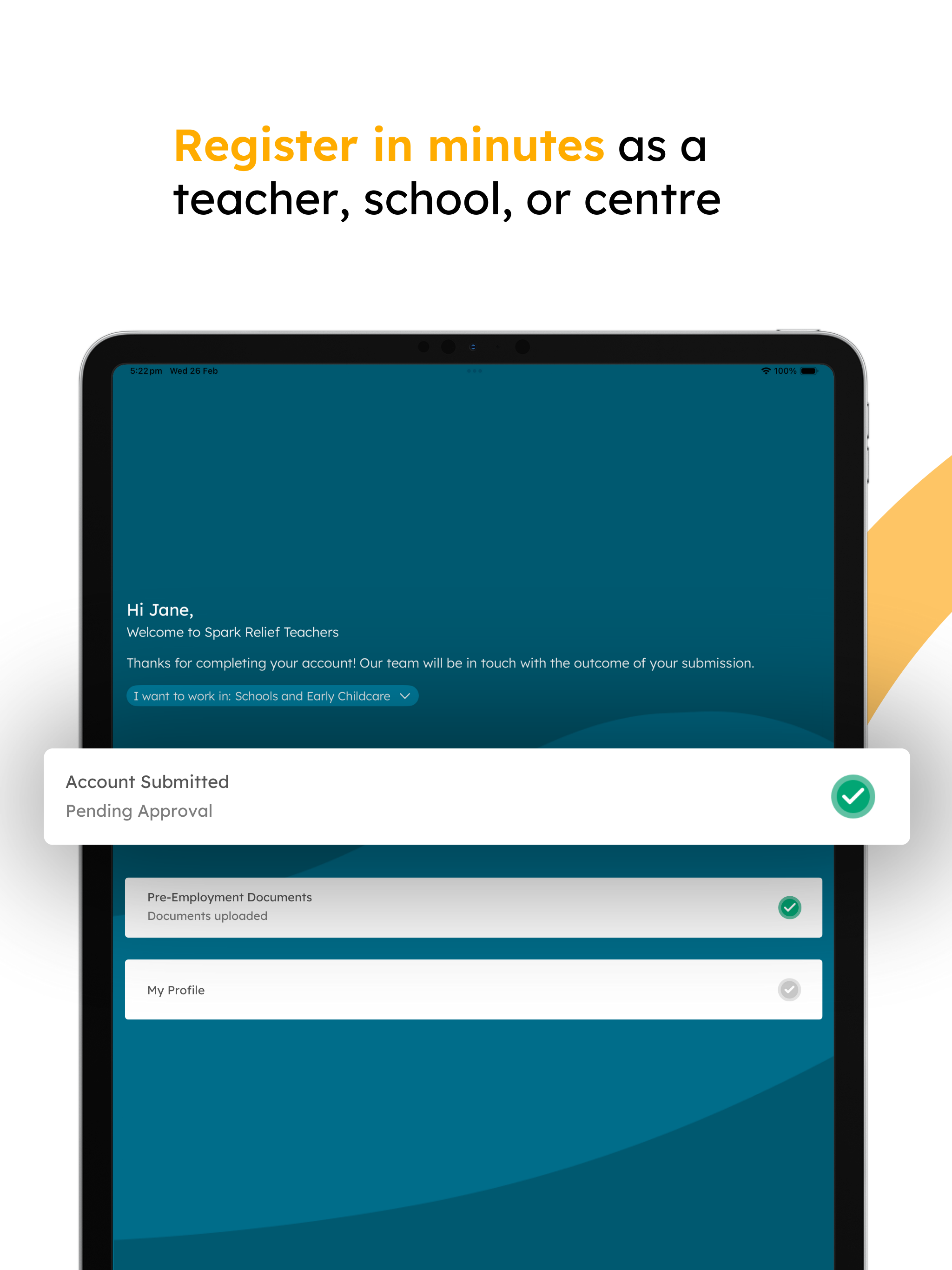 Spark Relief Teachers