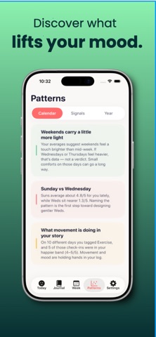 Traily: Mood & Energy Tracker Screenshot 3 of 5