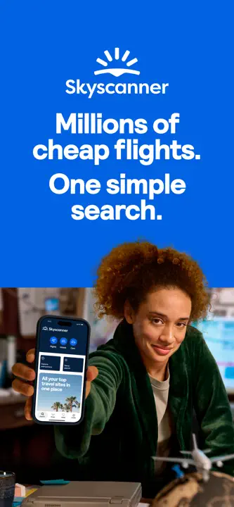 Skyscanner Flights & Travel : capture d’écran 1 sur 10