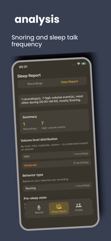 Sleep Recorder Pro-Snoring Screenshot 2 of 3