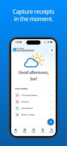 Emburse Professional screenshot