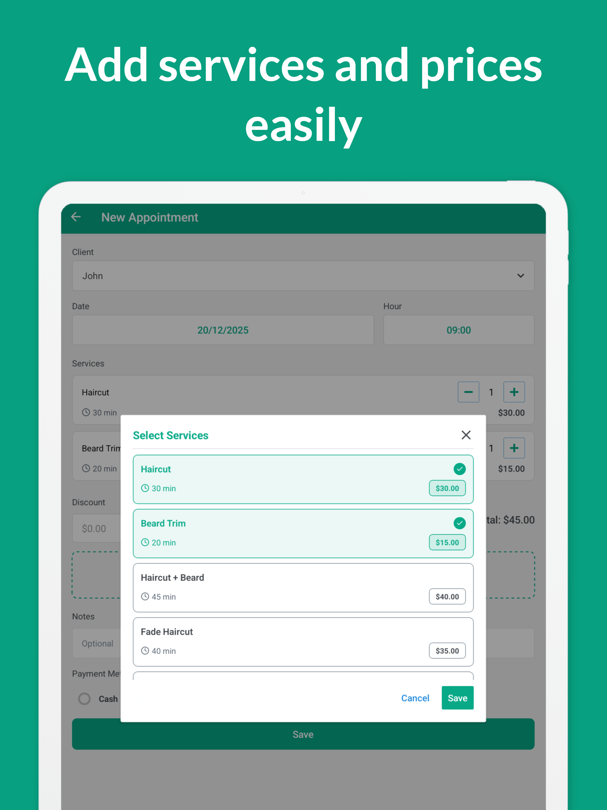 Barberky Barbershop Scheduler screenshot 9