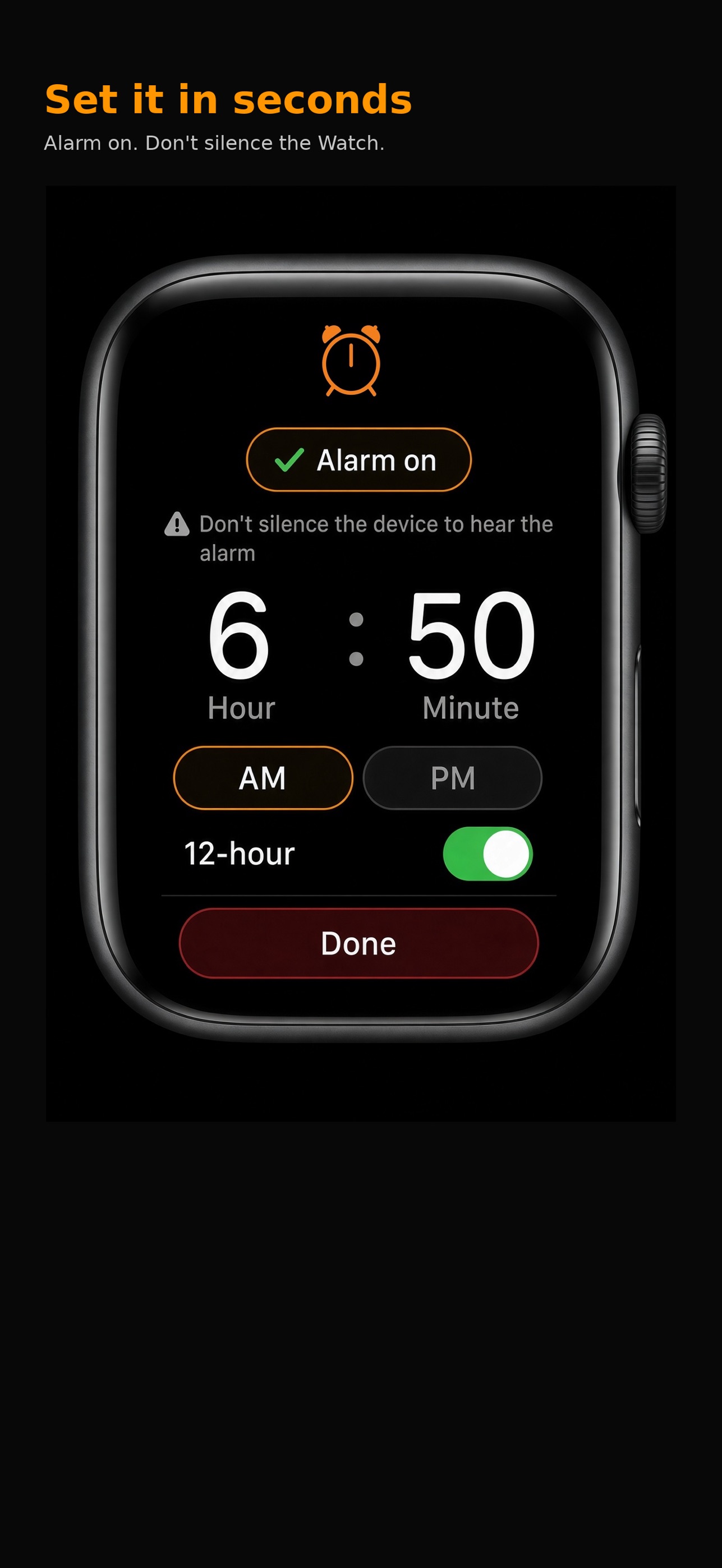 Screenshot 2 of Countdown to Alarm