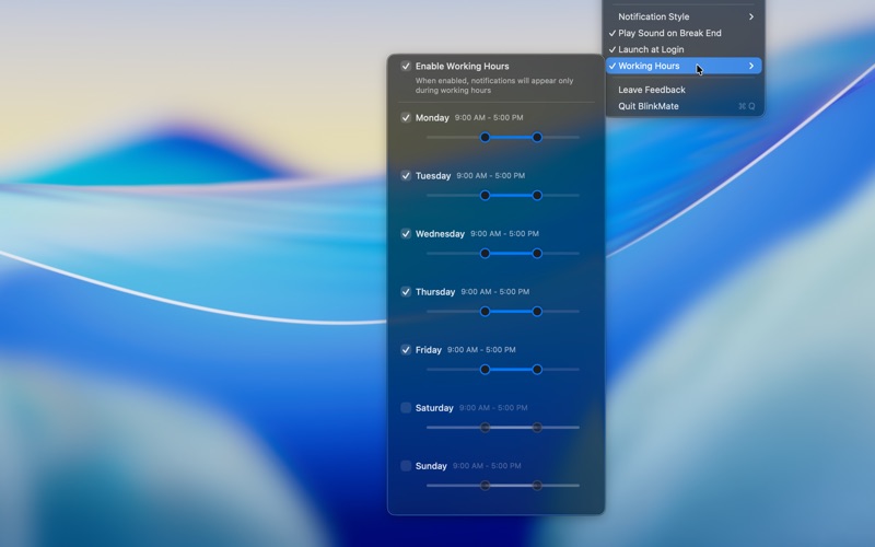 BlinkMate screenshot