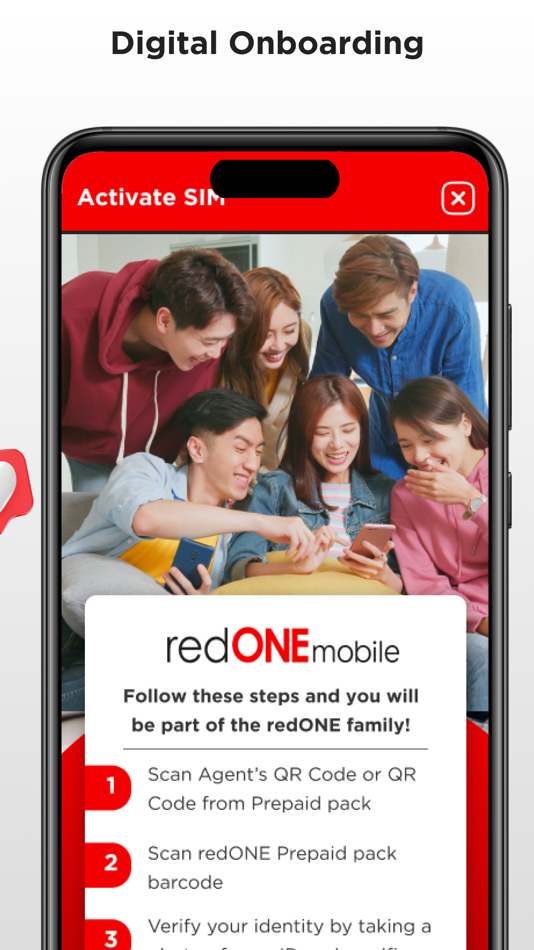 #6. redONE Prepaid (iOS) 由: Red One Network Sdn. Bhd.