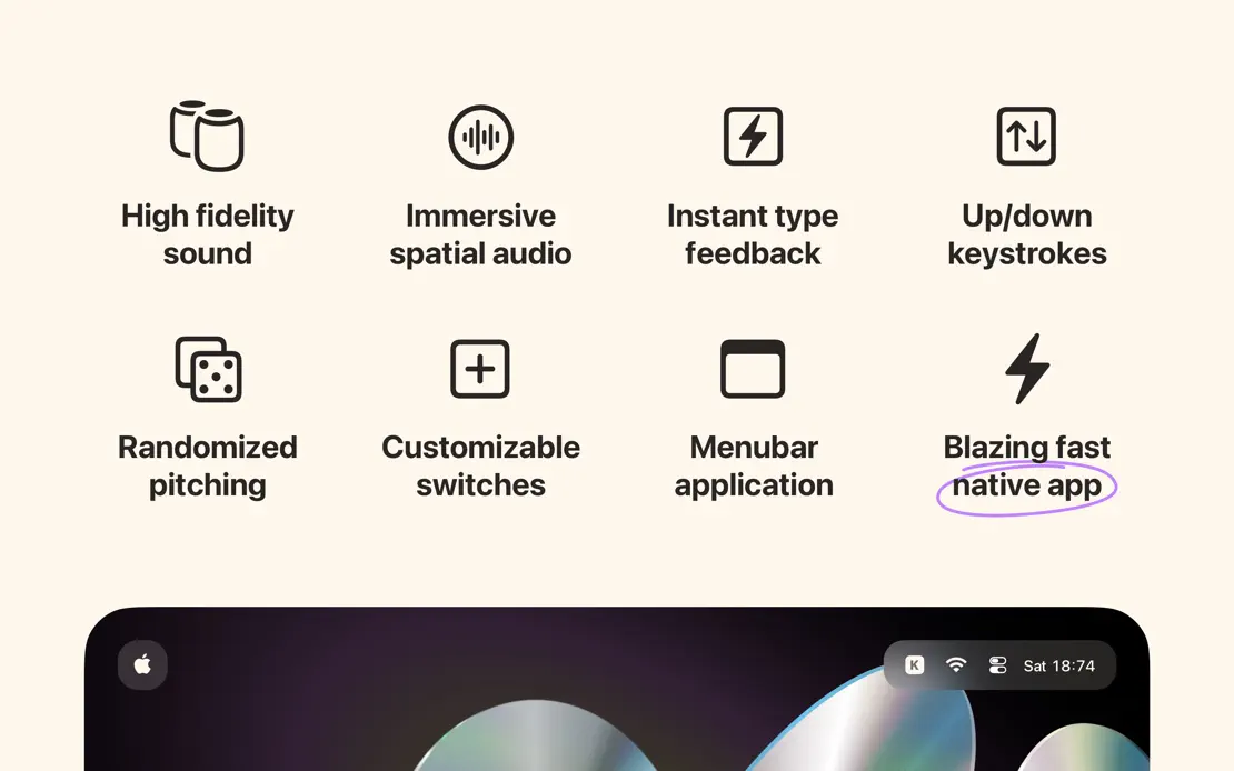 Klack, App Store screenshot 2