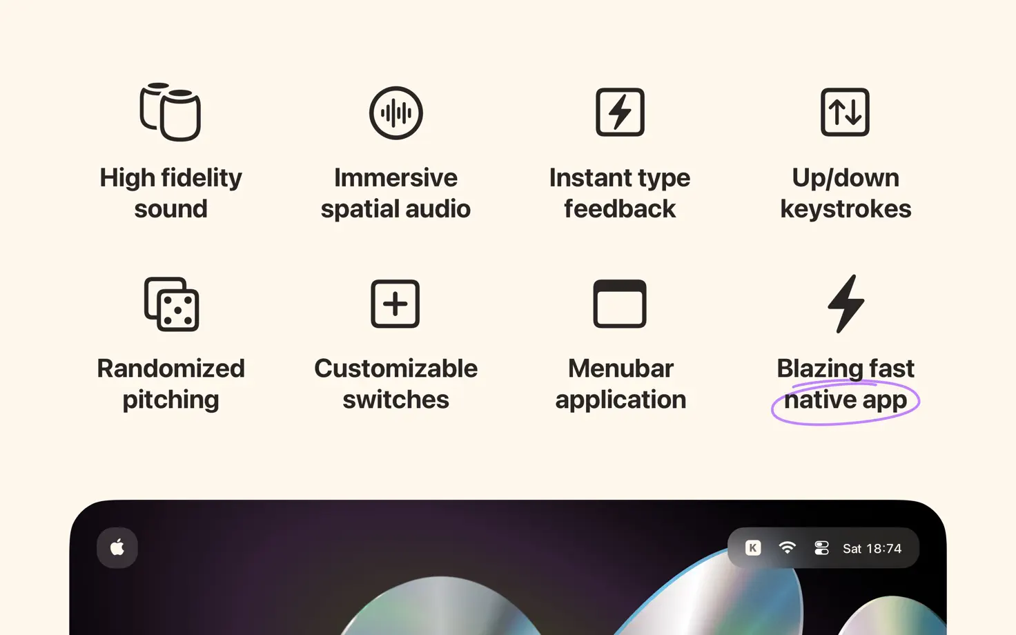 Klack, App Store screenshot 2