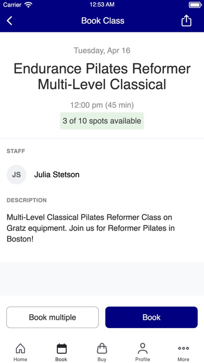 Endurance Pilates and Yoga