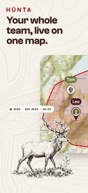 HUNTA - Live Map screenshot 1