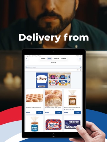 SnappyShopper Grocery Delivery iPad screenshot