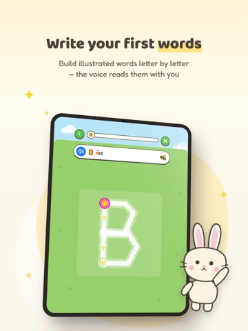 Scribu: Kids Learn to Write iPad screenshot