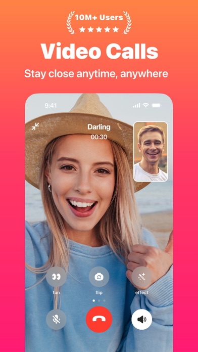 Screenshot #1 pour JusTalk - Chat vidéo et appels