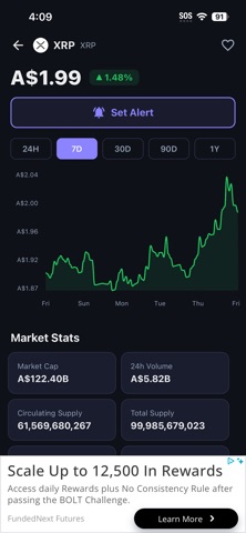 Crypto Pulse: Price Alerts Screenshot 2 of 8