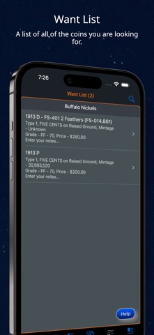 Buffalo Nickel iPhone screenshot