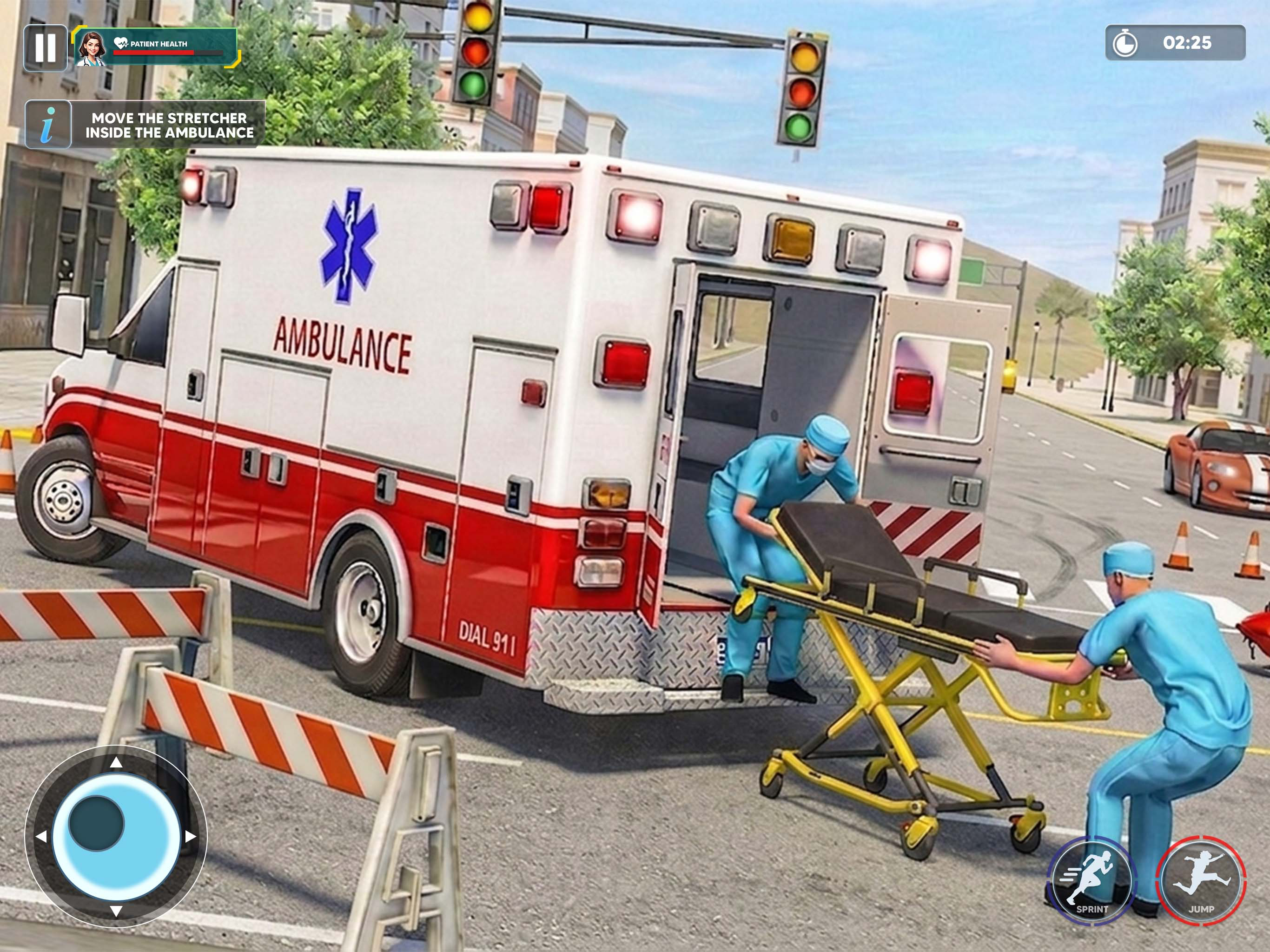 Rescue Ambulance Driving Game