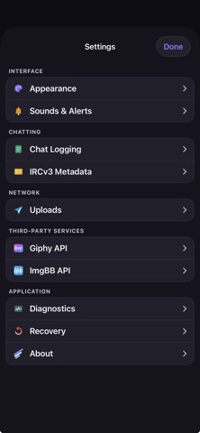 SeraphIRC screenshot 9