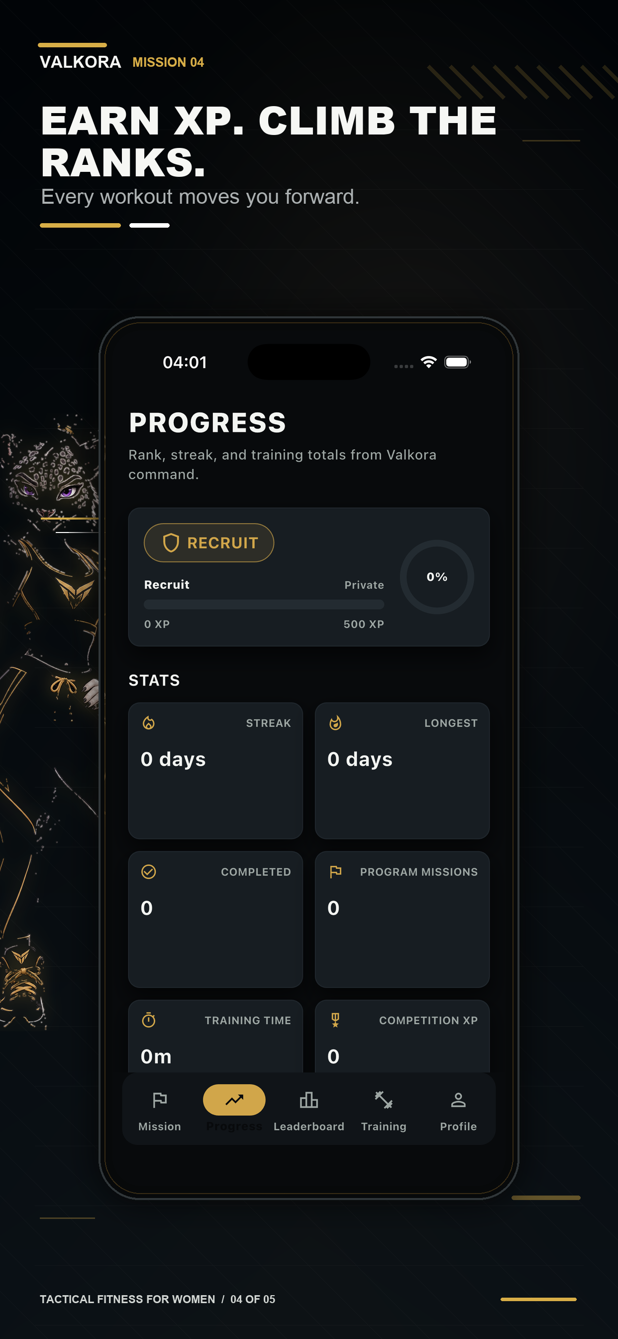 Valkora: Military Workout screenshot 5