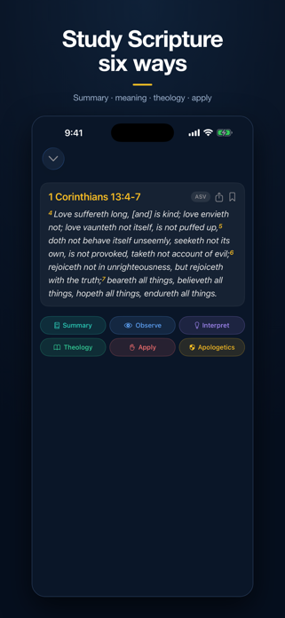 Bible Copilot - AI Bible Study Screenshot 2 of 4