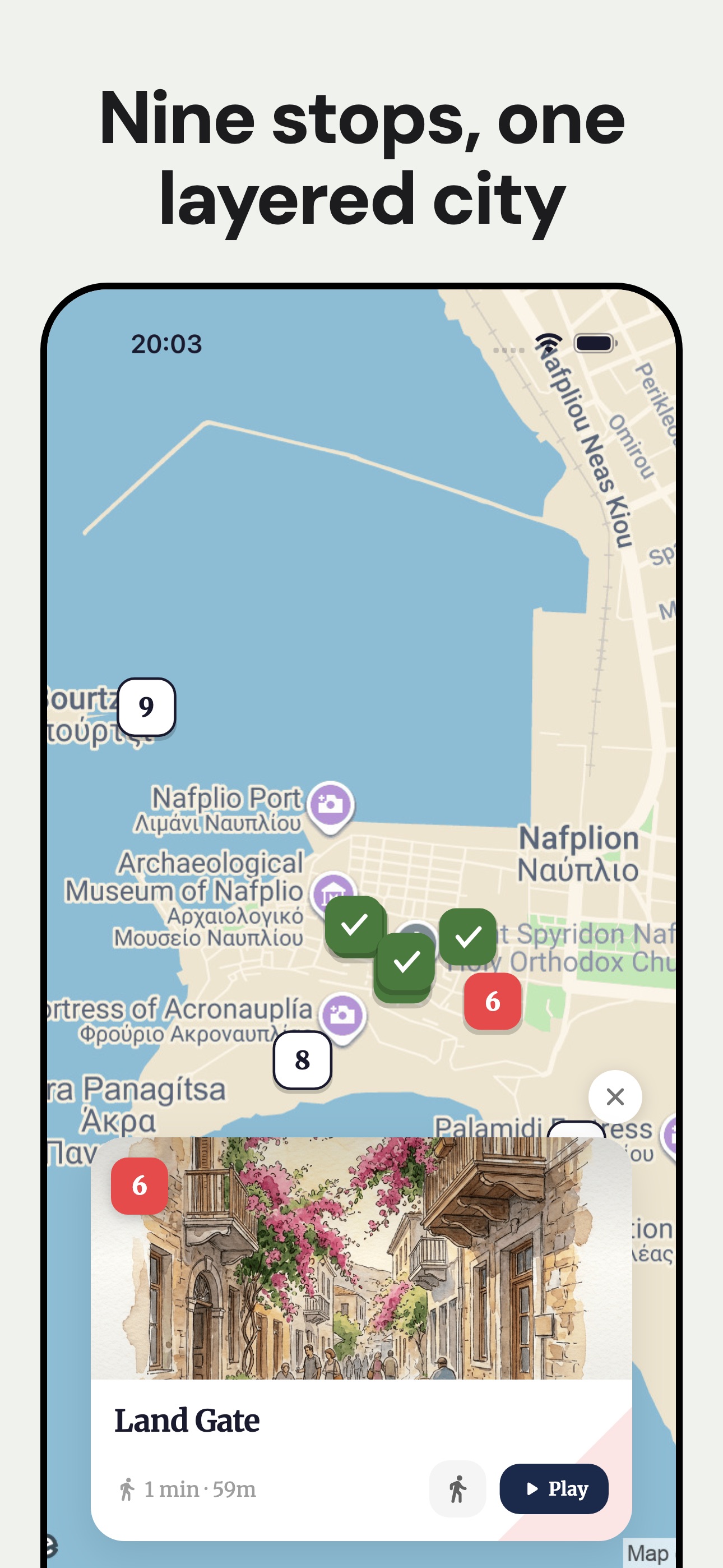 Screenshot 3 of AudioVenture: Nafplio