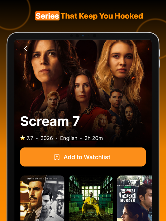 Cineby - TV Shows & Movies iPad screenshot 3