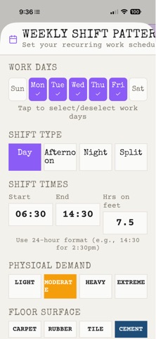 Lyte AI Workout Planner screenshot