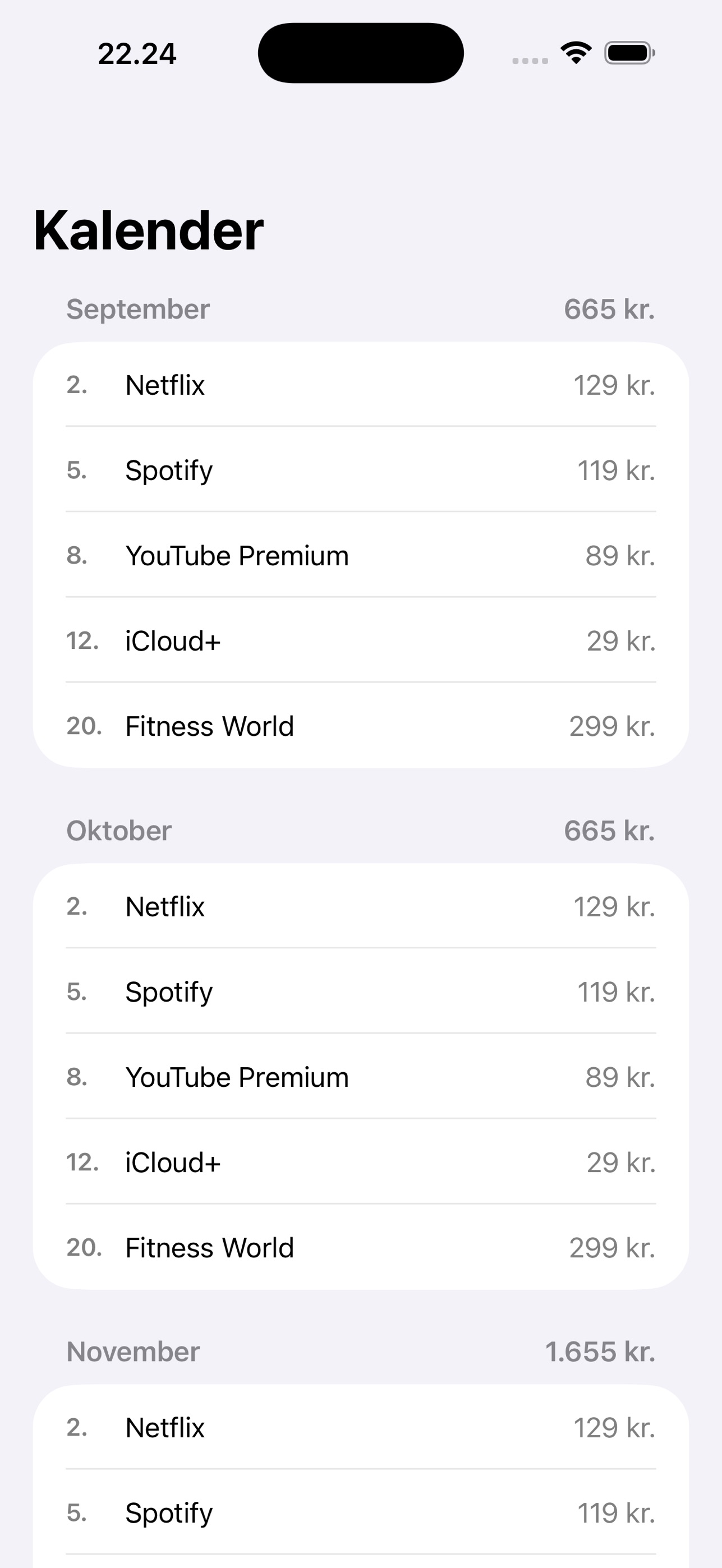 Screenshot 3 of Sub3udget