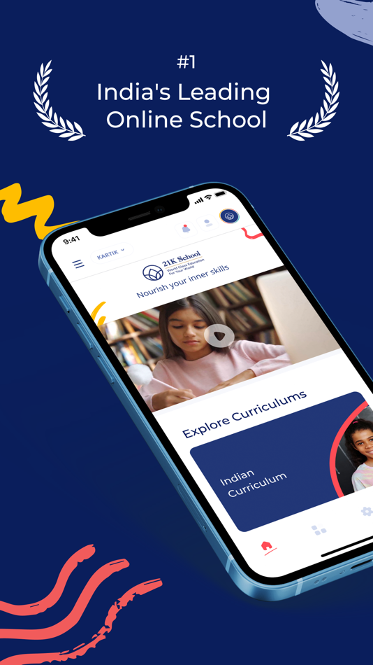 #1. 21K School (iOS) By: 21Kschool