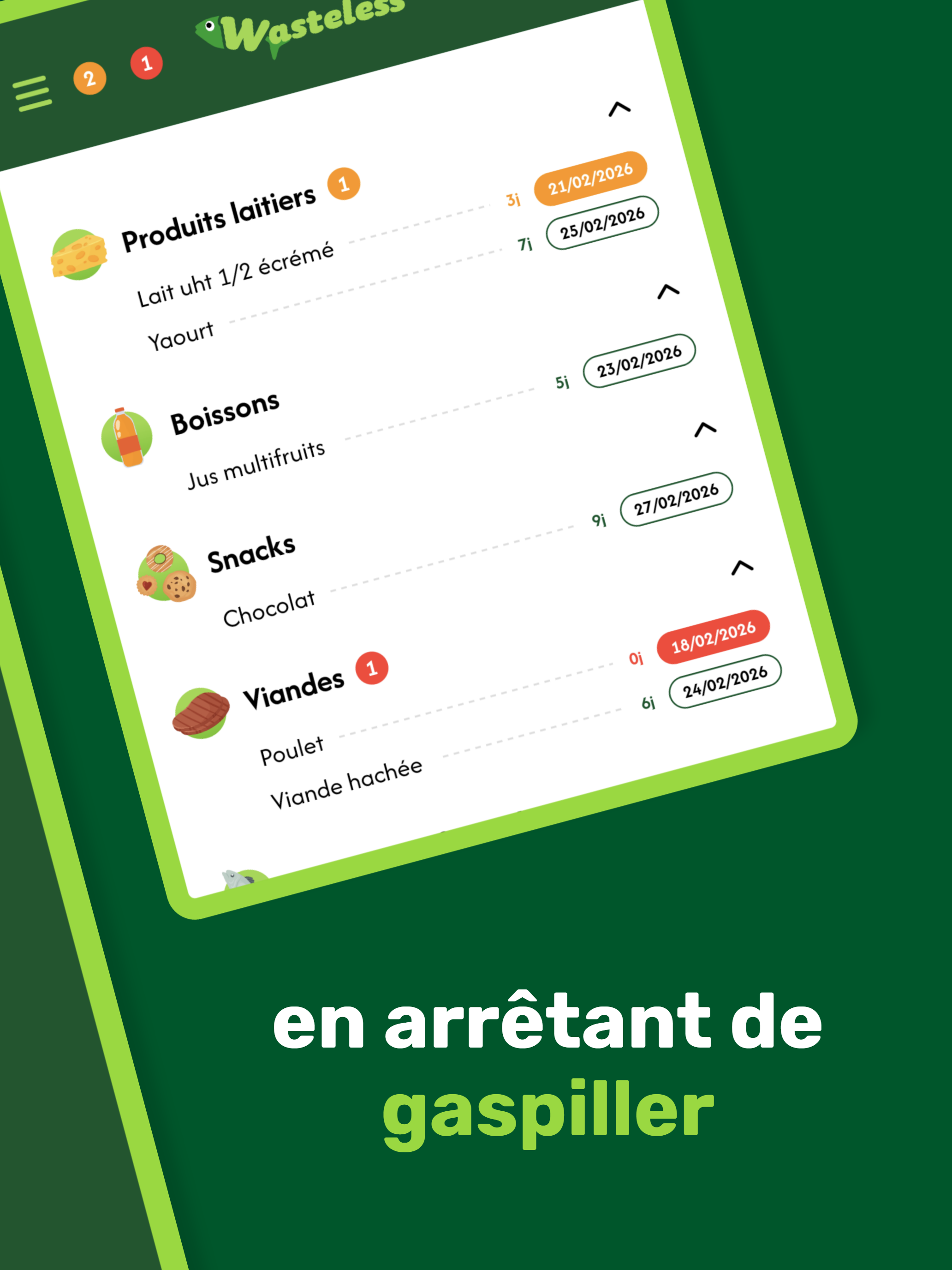Wasteless - Péremption Tracker screenshot 8