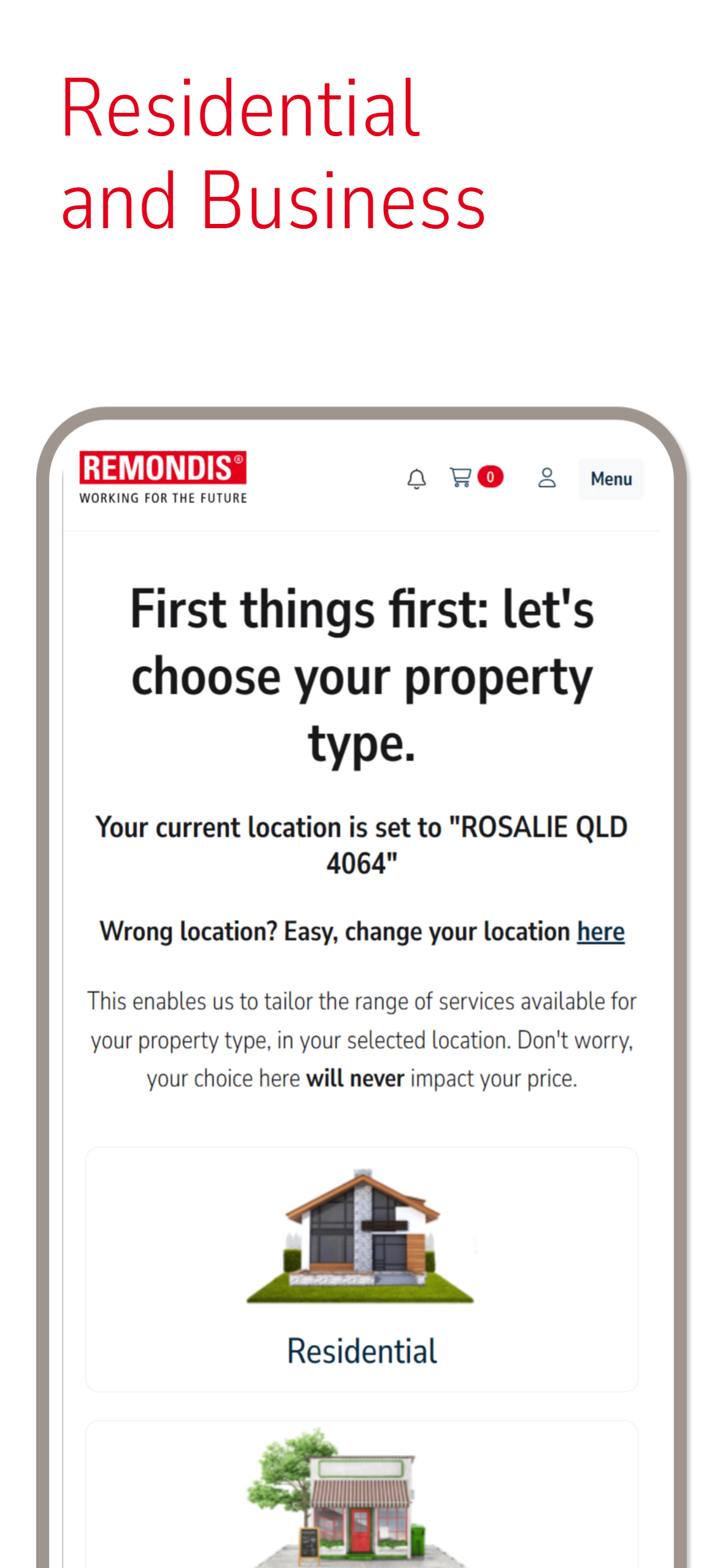 REMONDIS Online screenshot 3